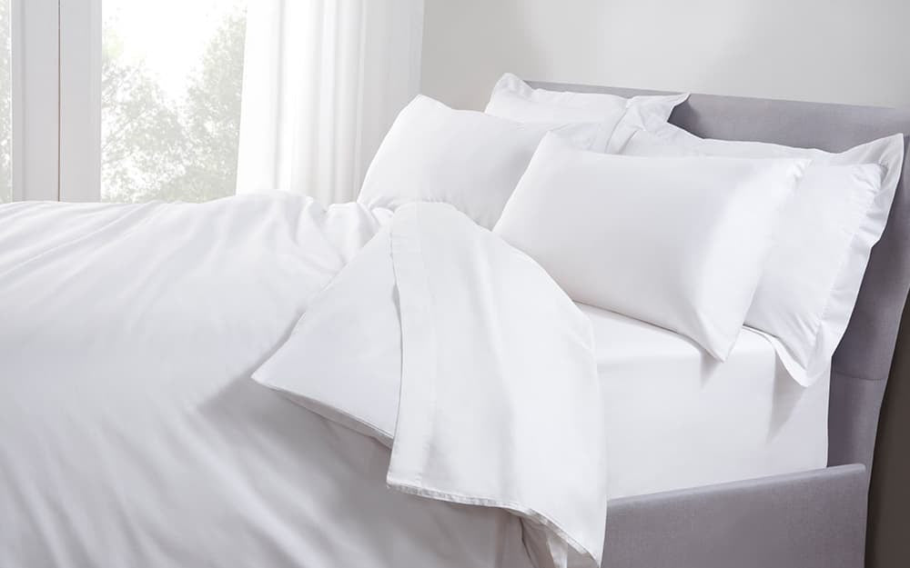 Five Star Hotel Concept Percale Duvet Cover, Double, Latte