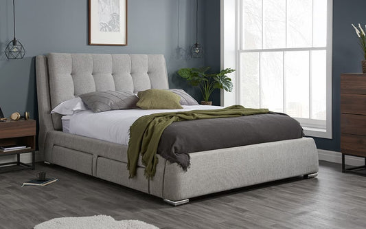 Birlea Mayfair Fabric Bed Frame, Superking