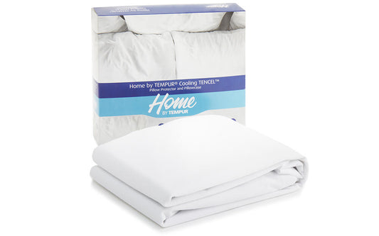 HOME by TEMPUR Cooling Tencel Pillow Protector, Standard Pillow Size