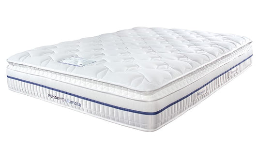 Sleepeezee Memory Ultimate 6500 Pocket Pillow Top Mattress, Superking