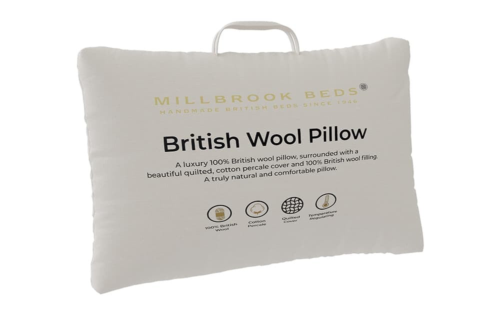 Millbrook Wool Pillow, Standard Pillow Size