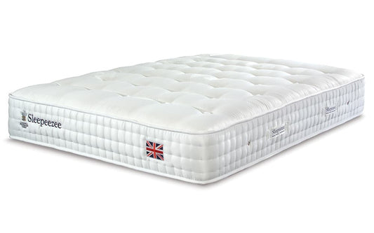 Sleepeezee Perfectly British Regent 2600 Pocket Mattress, Superking Zip and Link