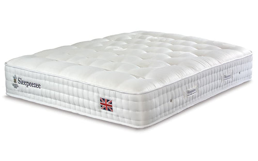 Sleepeezee Perfectly British Strand 1400 Pocket Mattress, Superking Zip and Link