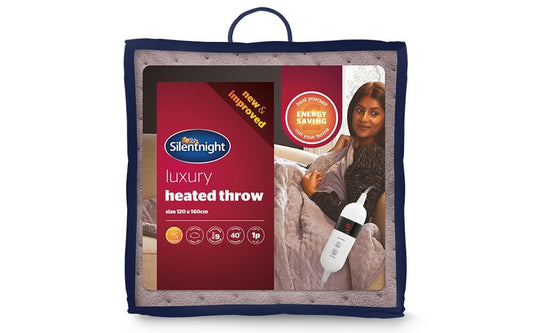 Silentnight Comfort Control Luxury Heated Throw, One Size