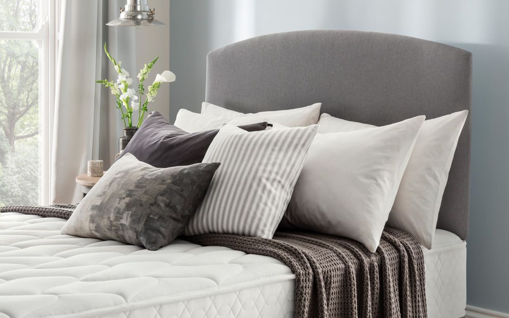 Silentnight Selene Headboard, Single, Sandstone