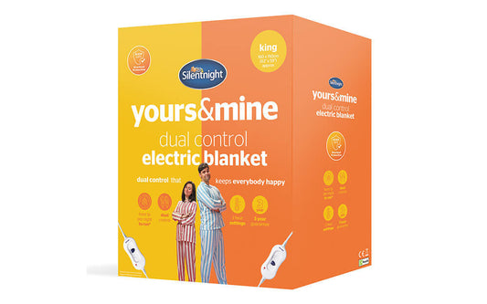 Silentnight Yours and Mine Electric Blanket, Double