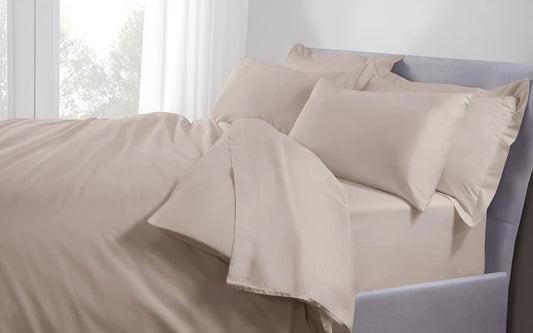 Five Star Hotel Concept Sateen Duvet Cover, King Size, White